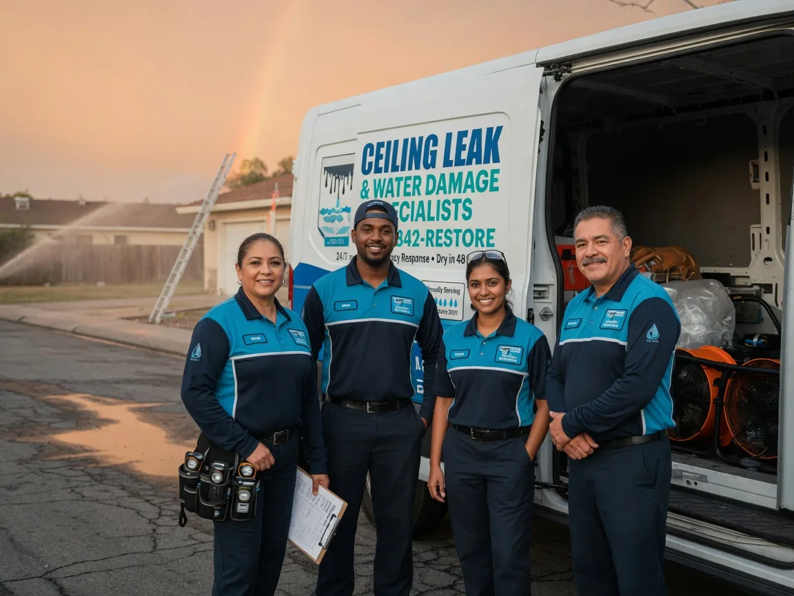 Ceiling Leak Cleanup company in Clarington, OH